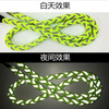 OSKV pet reflective traction rope vest type cat and dog rope large, medium and small dog walking chain harness harness chain anti-bite 1.2m*1.5cm-recommended 1-10 catties green traction set