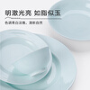 Tao Xichuan CERAMIC ART AVENUE Jingdezhen high temperature white porcelain lead-free tableware set simple shadow blue Chinese color household eating bowls and plates for housewarming Chaowu 6-person food classic version 36 pieces | gift box