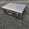 Shantou Lincun 304 stainless steel tool box with wheels, thickened small and large hardware tool box, storage box, storage box, material 304, thick 1mm 40*24*13