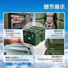 M rotomolded box outdoor equipment sample material box combat readiness box instrument equipment box transportation airdrop storage field box rotomolded suitcase 480*340*190mm