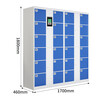 Xinjing Intelligent Electronic Locker Shopping Mall Supermarket Infrared Barcode Locker Locker Face Recognition 24 Doors