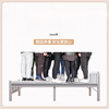 Xingqibao Folding Bed Household Single Bed Adult Office Lunch Break Bed 1.2m Hard Board Bed Extra Bed Portable and Simple 70cm Wide Economical + Thickened Frame