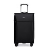 Travel Master 2025 New Ultra-Light Suitcase Women's Oxford Cloth Large Capacity Trolley Case Men's Business Travel Bag Password Boarding Case Black Zipper 30 Inch with Thickened Layer