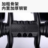 Yo Cool Abdominal Wheel Abdominal Muscle Wheel Women's and Men's Fitness Wheel Beginner's Abdominal Exercise Roller Fitness Equipment Home Three-Wheel Intelligent Rebound + Knee Pad + Brake Disc