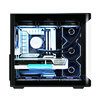 95% new CoolerMaster elite Temple 600 black ATX ocean view case integrated curved glass no columns/supports 360 water cooling/Type-c