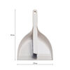 Cleaning desk mini broom broom dustpan cleaning combination household broom set children's desktop student bed sweeping broom set light gray desktop dustpan set