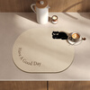 Slowly talk about dining table mats, oil-proof, water-absorbent, no-wash, anti-scalding table protection mats, coffee table mats, kitchen table drain mats 30*40cm