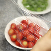 Miaojie Knife-free tear-off cling film, large roll, point-break type, hand-tearable, microwaveable, household, 50-meter large bowl box, medium bowl, 1 roll, 25cm*50m, 50 meters in total
