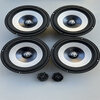 Car service Great Berlin Sound original disassembled 6.5-inch car set speaker with heavy mid-bass car audio tweeter modification 2 tweeters and 2 mid-bass