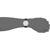 Citizen (CITIZEN) Japan direct mail Citizen watch Q996-304 overseas version pointer type waterproof leather strap watch white/black Japan direct mail