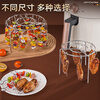 JOYCHARM German 316 stainless steel air fryer grill kitchen oven accessories universal vertical barbecue grill barbecue skewers medium vertical grill-20 skewers