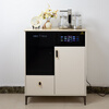 Meijia Meiju tea bar machine 2025 cream style fully automatic solid wood tea bar machine all-in-one cabinet water dispenser with refrigerator refrigeration for home high-end living room 2025 new sideboard heating milk white refrigerator model (can be as low as about 5) cooling and heating type