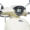 Tianying TATA150 scooter retro cute fuel water-cooled commuter ABS+TCS ivory white 12-issue interest-free