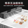 Commercial Japanese Teppanyaki equipment electric heating electromagnetic hotel restaurant large commercial griddle high side model 2000*800*800 (220V/380V