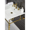 Kingston Brass Kingston Brass Ceramic Dressing Table with Basin LBT25227.34