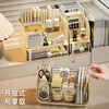 KAMAN desktop storage box drawer-type student office desk pen holder storage rack large-capacity stationery organizing storage box ladder stationery box large size 1