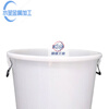 HK-370 thickened plastic round bucket large capacity hotel kitchen trash can blue without lid 60L