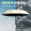 Miss Ai fully automatic umbrella reinforced rib umbrella sun umbrella anti-ultraviolet vinyl sunscreen parasol 120 rib vinyl fully automatic black