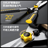 German quality pruning shears, special scissors for cutting branches, saving labor for gardening, pruning flowers, fruit trees, hedges and trees, telescopic straight blade hedge shears (SK11 alloy blade)