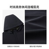 K-Boxing Water Repellent K-Boxing Men's 2025 Spring and Summer New Business Hooded Jacket NKDN1312 Dark Gray 2XL