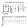 Yue Changsheng 12V small motor 24V DC reduction motor 40W micro motor gearbox slow adjustable speed small motor gearbox 9K (0-200 revolutions per minute) 24V motor + bracket