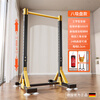 TRUHEIM German floor-standing horizontal bar adult pull-up device home indoor training stretching bar rack home fitness equipment upgraded luxury set one-word suction cup base horizontal bar丨hanging boxing sandbag