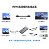 Pinsheng HDMI cable version 2.1 8K60Hz 4K240Hz high-definition video connection cable compatible with HDMI2.0 laptop connected to TV set-top box display projector 3 meters