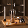 CLITON304 stainless steel cocktail mixer, milk tea shop hand-made lemon artifact cocktail hand-shake shaker cup and pot 4-piece set