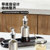 Shanyufu hotel supplies table condiment bottle condiment jar set glass condiment jug commercial restaurant unit canteen combination package