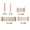 Vinoa solid wood matchstick wall hook round 15mm wooden stick round head wooden stick hole board accessories hole laminate Japanese style matchstick diameter 15mm * length 95mm (5 pieces)