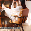 Jiayi solid wood computer chair home office chair ergonomic chair study swivel chair learning chair comfortable backrest chair for long periods of sitting