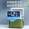 Dengjie Milk Storage Refrigerator Breast Milk Special Refrigerator Car Insulated Box Refrigerated Mini Storage Frozen Milk One Person Portable German Nano Material Green Digital Display Model 6L No Specifications