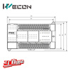Wecon PLC controller LX5S-1616MR/MT LX5S-1616MT-A transistor 2-axis 200K