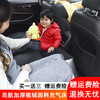 Car gap mat, rear gap filling mat, car SUV inflatable mattress, children's anti-fall mat for sleeping in the car, enlarged pass-through gap mat + car air pump + gift