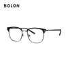 BOLON Tyrannosaurus glasses classic best-seller myopia glasses frame light business eyebrow frame optical mirror men's and women's BJ6105 B10-dark gun/bright black single frame