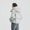Bingjie BINJORA 25 Short Removable Hood Stand Collar Down Jacket Women's 95 Duck Down Puff Down Jacket Wu Xin's Same Style