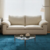 Quanyou Home Modern Simple Small Apartment Fabric Sofa Living Room Home Straight-row Chenille Removable and Washable Bedroom Sofa