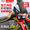 Delixi scissors pruning shears fruit tree pruning gardening flower shears pruning branches special pruning shears pruning branches scissors Delixi award-winning brand hacksaw branches as mud