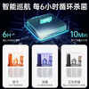 Jingyan chopstick storage box digital display touch screen ultraviolet powerful sterilization dustproof and insect-proof chopsticks disinfection and drying machine 99.99 sterilization rate + super long battery life. Free power cord + free hook