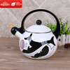 OIMG Japan imported quality enamel kettle teapot retro milk tea cold kettle teapot coffee decoction enamel pot