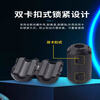 Magnetic ring anti-interference device Filter anti-interference magnetic ring Filter degaussing ring Anti-band magnetic core shield buckle type Gray buckle type magnetic ring 2032-0930 inner diameter 9mm No specifications