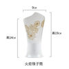 Fanchuang Jingdezhen Ceramic Chopstick Cage Kitchen Storage Rack New High-Looking Drainage Chopstick Container Household Knife and Fork Storage Box Peacock Southeast Flying Chopstick Container 1 No Specifications