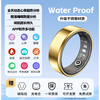 Jaturu smart ring AI ring with one-year warranty R99 new sleep health monitor rose gold exercise/heart rate/sleep/blood oxygen/2 12 (inner diameter 21.5mm)