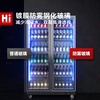 Xilaisheng display cabinet refrigerated beer cabinet beverage cabinet supermarket convenience store refrigerator four-door freezer commercial bar wine fresh cabinet full screen cold drink cabinet air-cooled rebound door full screen borderless 2 meters high | double door 1.1 meters long | full screen high-end model