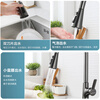 KOFEHLR kitchen faucet white multi-function 360-degree rotating pull-out faucet sink dish basin hot and cold faucet gun gray kitchen pull-out hot and cold faucet