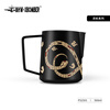 MHW-3BOMBER Bomber Year of the Snake Limited Edition Coffee Latte Art Cylinder Turbo Milk Cylinder Stainless Steel Milk Foam Cup Latte Art Cup Spirit Snake Limited Edition Latte Art Cylinder 5.0-500ml