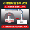 Pupai gas water heater exhaust pipe shielding cover stainless steel split decorative cover universal air conditioning hole exhaust pipe two-inch pipe channel cover can be installed without disassembly