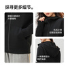 Flying in the Snow Jacket Women's Hooded New Style Wuming Air Cotton Autumn and Winter Zipper Cardigan Sweater Military Green XL 170