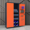 Baigang Heavy Duty Tool Cabinet Auto Repair Tool Parts Accessories Storage Cabinet Factory Workshop Multi-layer Storage Iron Cabinet BG-GJ-1163