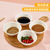 SHUANG YU disposable bowl 230ml*50 thick paper bowls biodegradable small soup bowls hot pot bowls picnic wash-free dinner bowls and plates